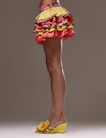 Fustă mini Shein MUSERA, mix culori