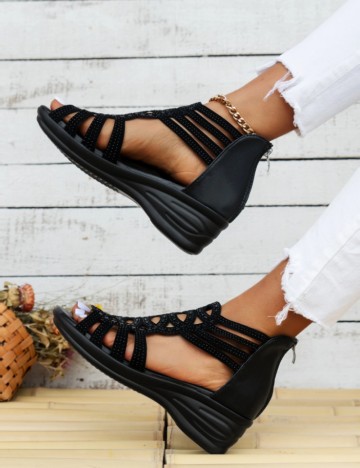 Sandale Shein, negru