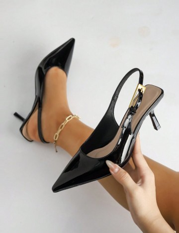 Pantofi Shein, negru