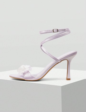 Sandale Cu Toc Shein MOTF, mov