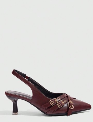 Pantofi Sport Shein CUCCOO, vișiniu