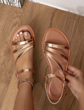 Sandale Shein, bronz