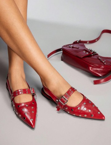 Saboți Shein, roșu