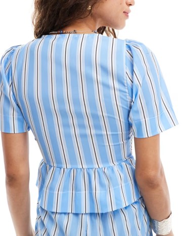 Cămașă cu m&acirc;necă scurtă ASOS, mix culori