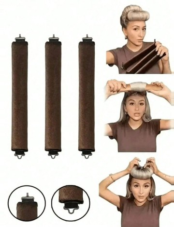 Ondulator fără caldură Shein, maro