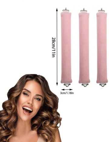 Set accesorii pentru păr Shein, maro