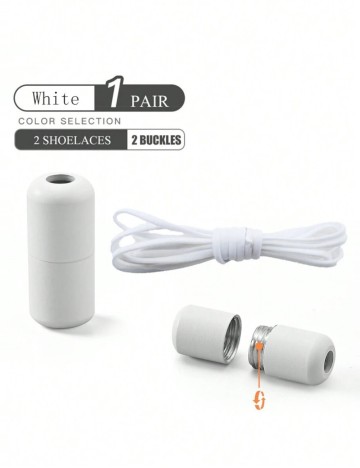 Șireturi Shein, alb