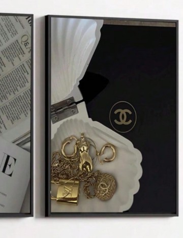 Pânză cu imprimeu Shein, mix culori