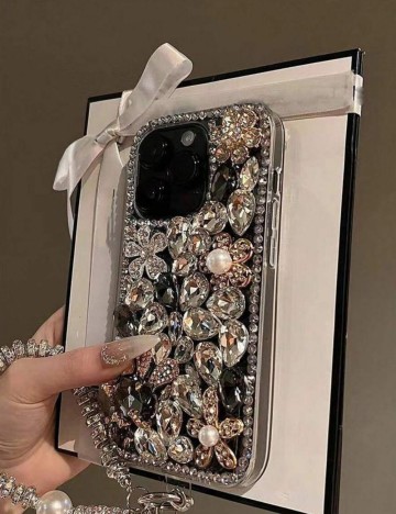 Husă iPhone Shein, argintiu