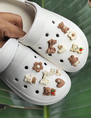 Set accesorii pentru crocs Shein, mix culori