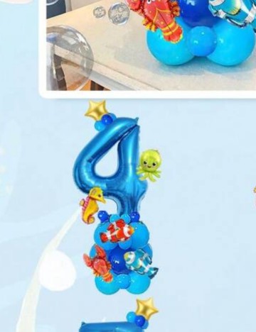 Set baloane Shein, mix culori