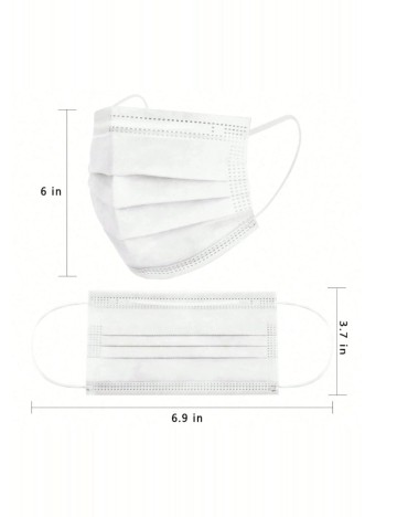 Set măști Shein, alb