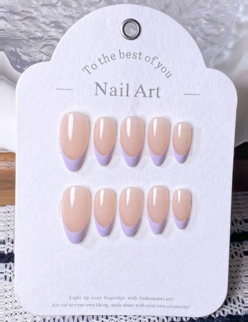 Set Unghii false Shein, mix culori