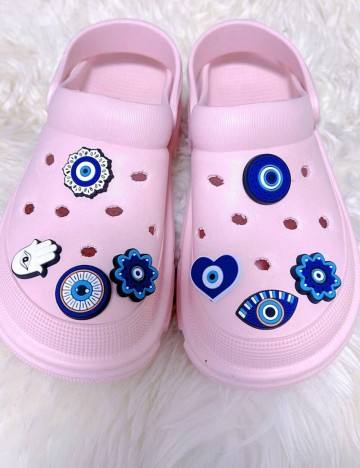 Set accesorii pentru crocs Shein, mix culori