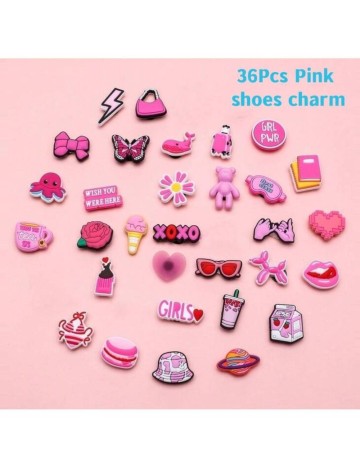 Set accesorii pentru crocs Shein, mix culori