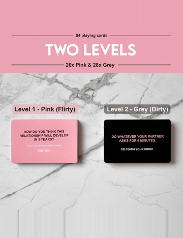 Cărți de joc Shein, roz