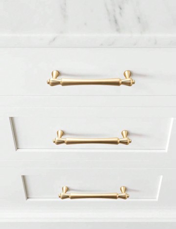 Set mânere de mobilier Shein, auriu