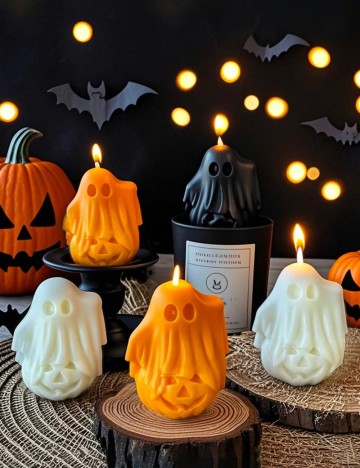 Lumanare parfumata Shein, portocaliu