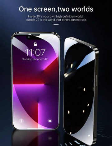 Set foli telefon Shein, transparent