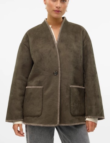 Jachetă Vero Moda, verde