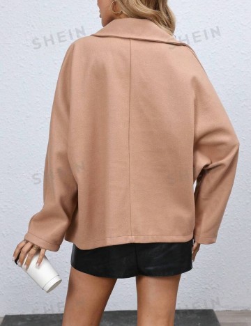 Palton scurt Shein, bej