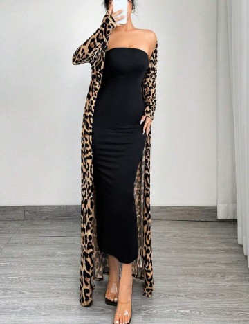 Rochie maxi Shein, negru