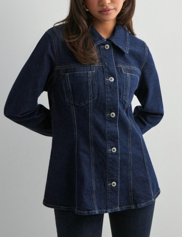 Jachetă De Blugi Only, albastru