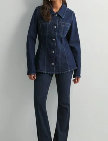 Jachetă De Blugi Only, albastru