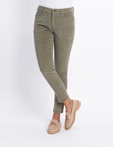 Pantaloni Raiați Lee Cooper, kaki