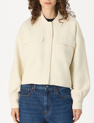 Jachetă Vila, crem
