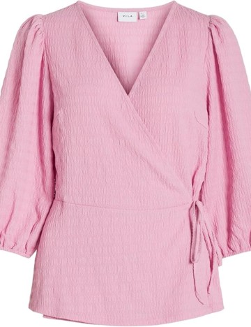 Cămașă cu mânecă scurtă Vila, roz