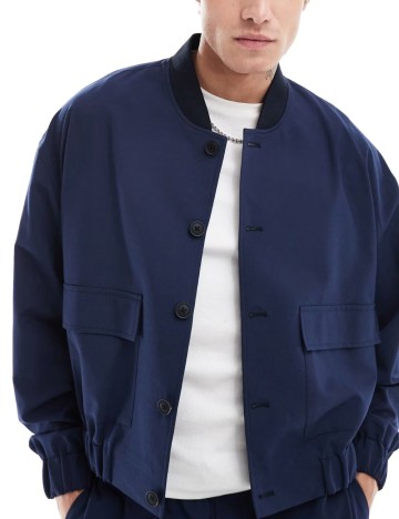 Jachetă ASOS, albastru