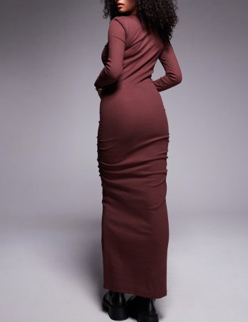 Rochie maxi ASOS, vișiniu