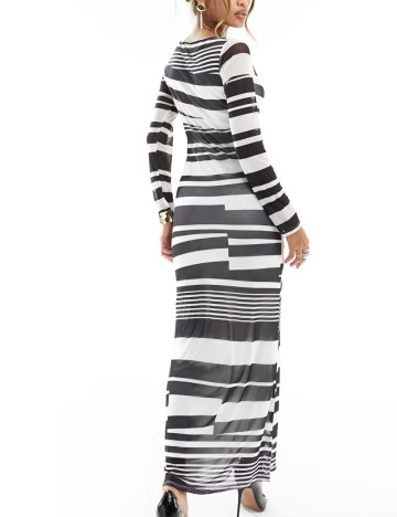 Rochie maxi ASOS, mix culori