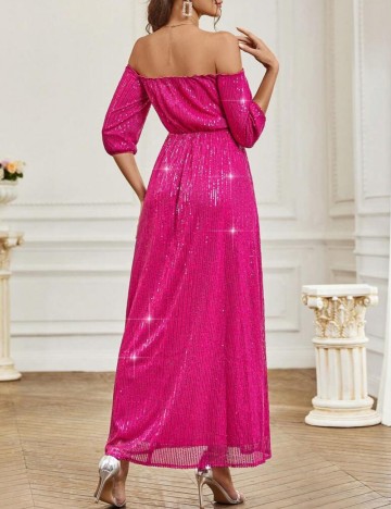 Rochie maxi Shein, roz