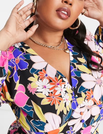 Salopetă lungă Glamorous, mix culori