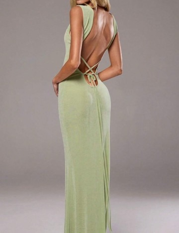 Rochie maxi Shein, verde
