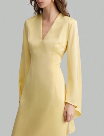 Rochie maxi Shein, galben