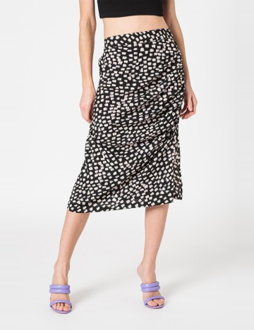 Fustă midi Vero Moda, mix culori