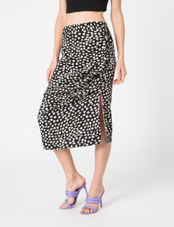 Fustă midi Vero Moda, mix culori