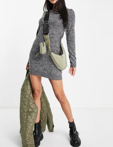 Rochie mini BRAVE SOUL, mix culori