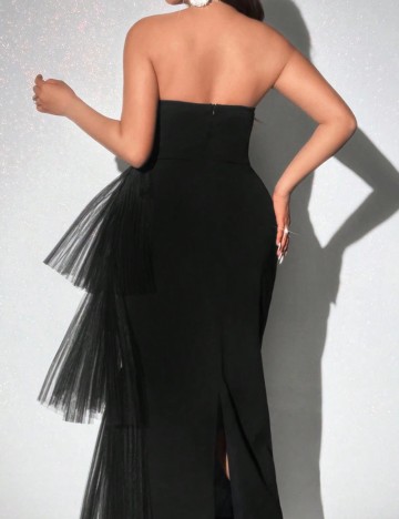 Rochie midi Shein Curve+, negru