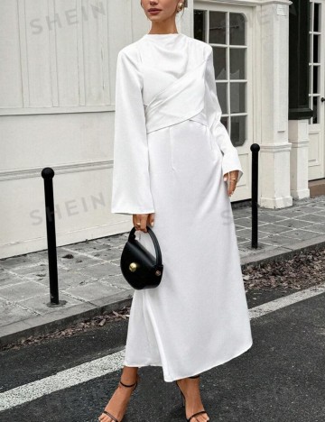 Rochie maxi Shein, alb