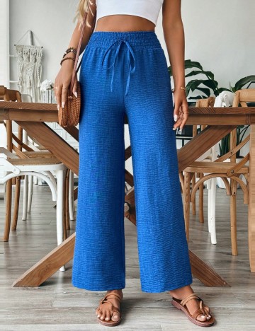 Pantaloni Shein, albastru