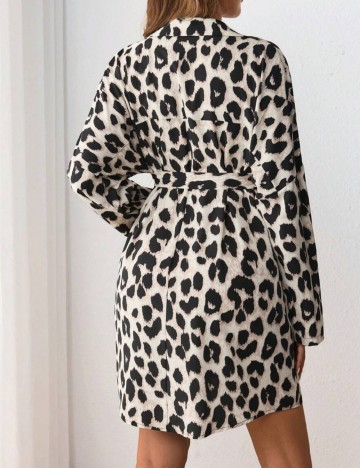 Rochie tip cămașă Shein, mix culori