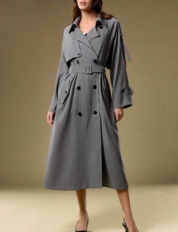 Trench Shein, gri