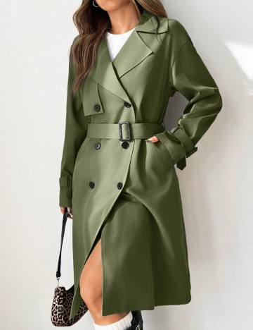 Trench Shein, verde