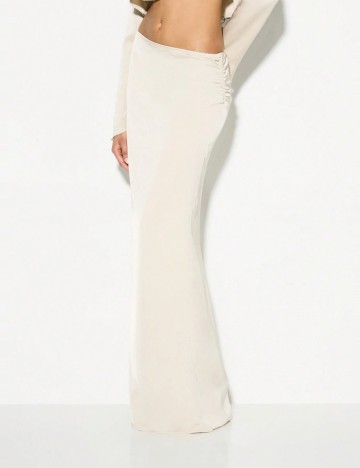 Fustă maxi Shein, crem