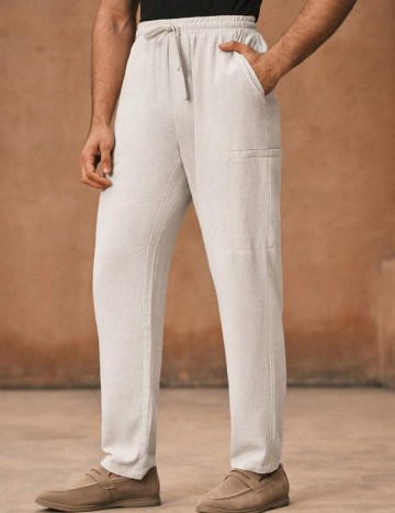 Pantaloni Shein, crem