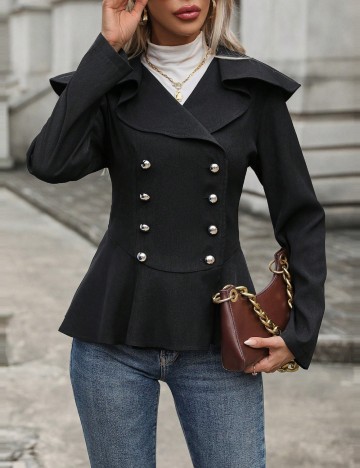 Jachetă Shein, negru